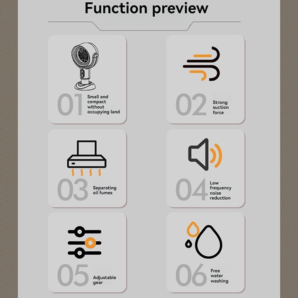 Portable Air Purifier Fan for Smoke and Odour Removal