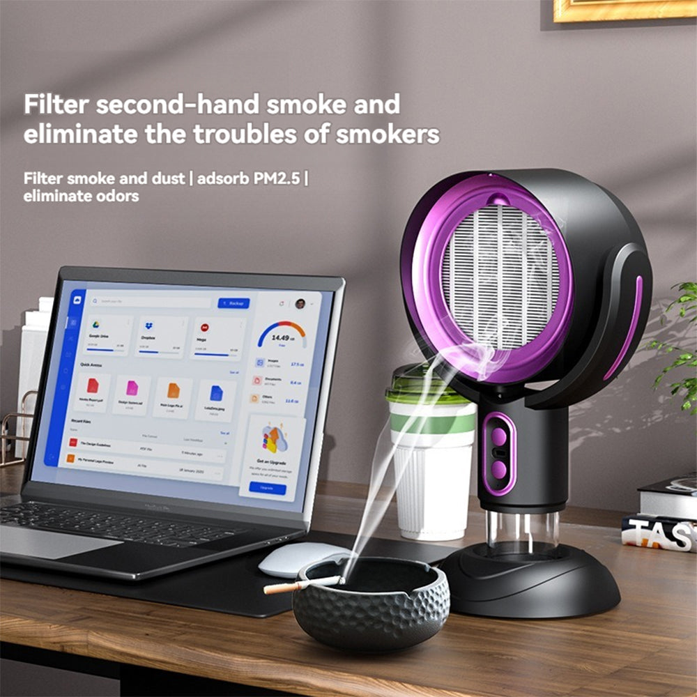 Portable Air Purifier Fan for Smoke and Odour Removal
