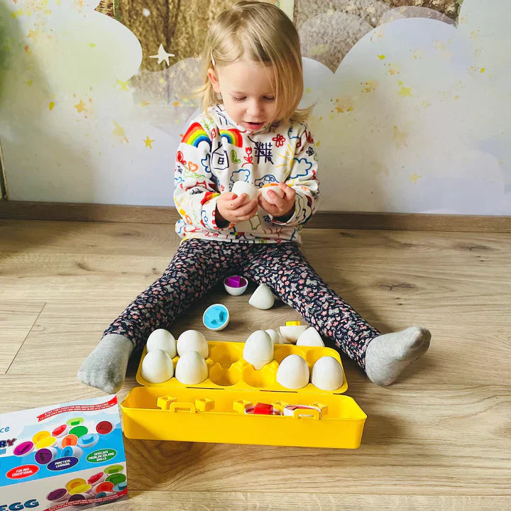 Shape Match Eggs – Educational Play Fun for Children