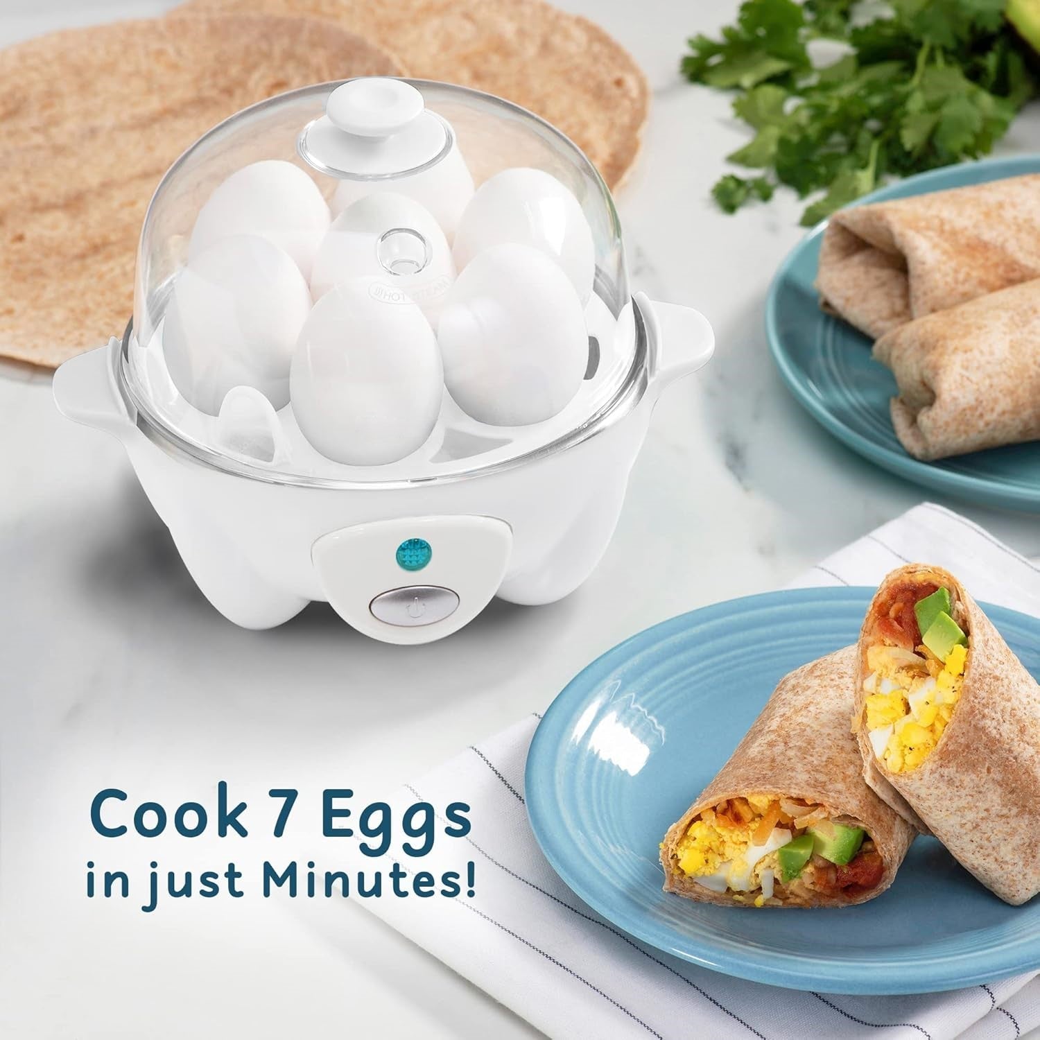 Egg Cooker – Quick Boiling, Poaching & Omelette Preparation with Automatic Shut-Off