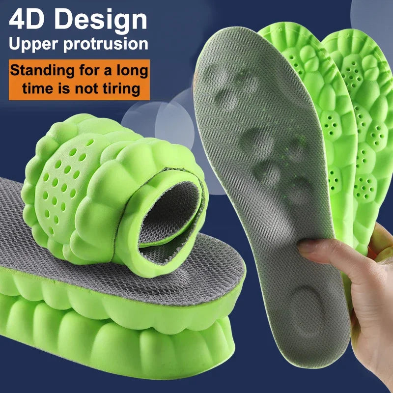 High Elastic Sports Insoles - Custom Support & Comfort