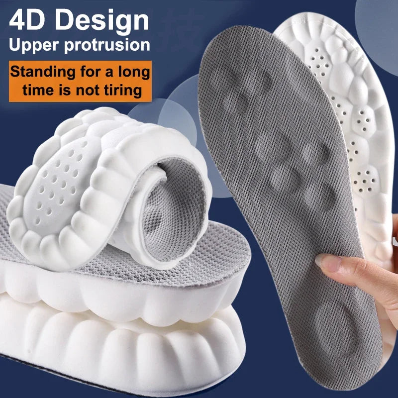 High Elastic Sports Insoles - Custom Support & Comfort