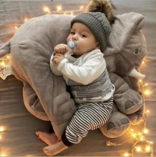 Elephant Cuddle Baby Cushion – Soft, Cuddly and Comfortable