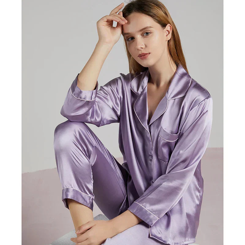Celeste Silk Ladies Pyjama - Luxury & Comfort