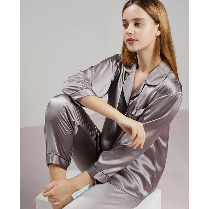 Celeste Silk Ladies Pyjama - Luxury & Comfort