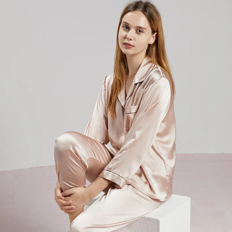 Celeste Silk Ladies Pyjama - Luxury & Comfort
