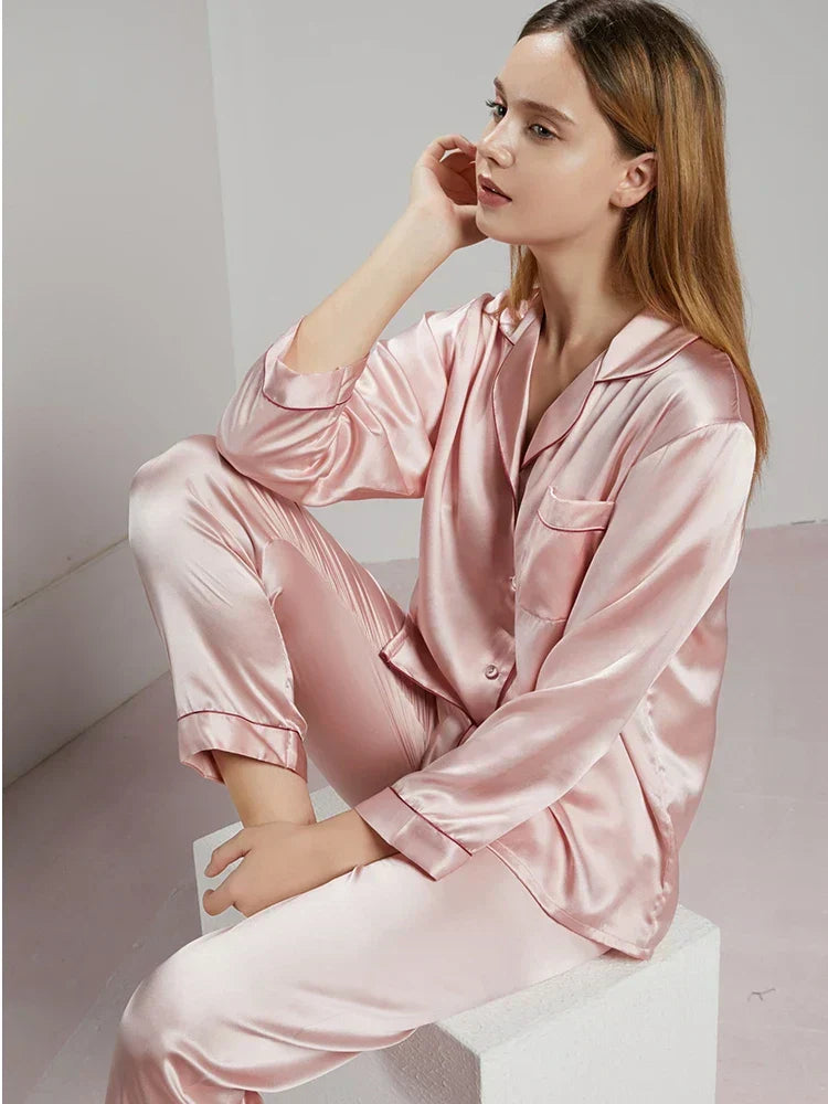 Celeste Silk Ladies Pyjama - Luxury & Comfort