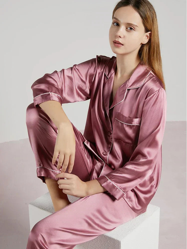Celeste Silk Ladies Pyjama - Luxury & Comfort