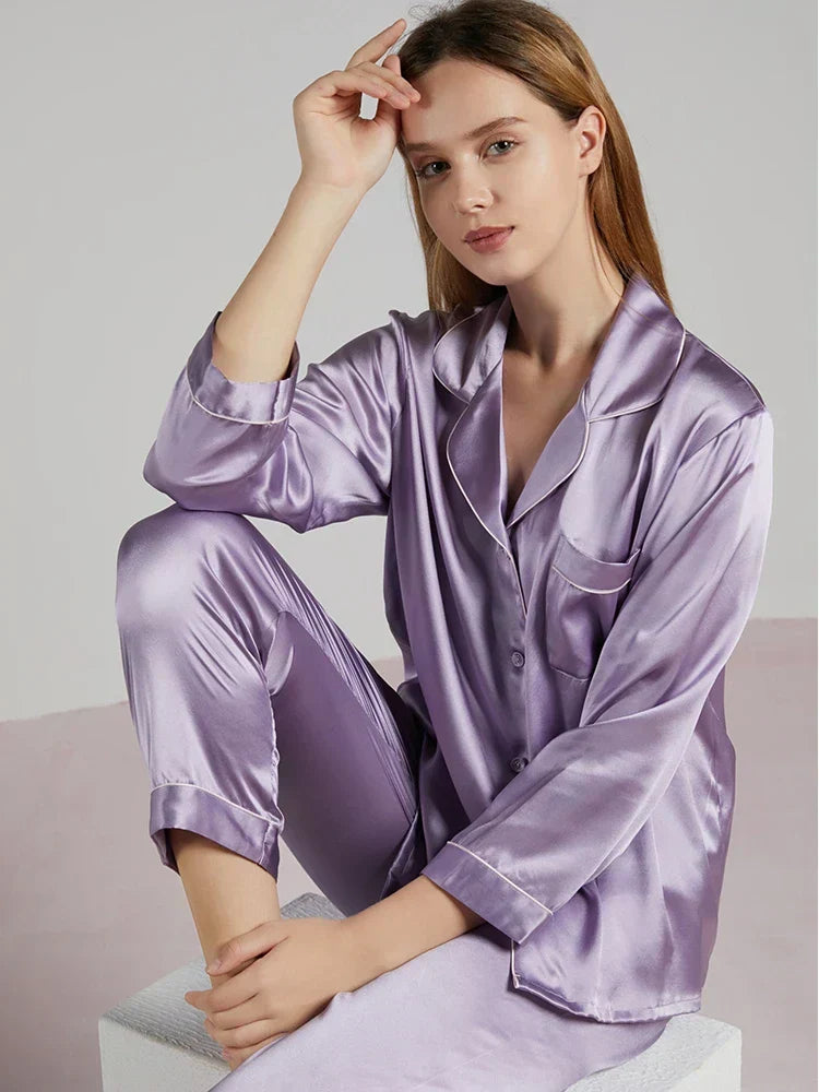 Celeste Silk Ladies Pyjama - Luxury & Comfort