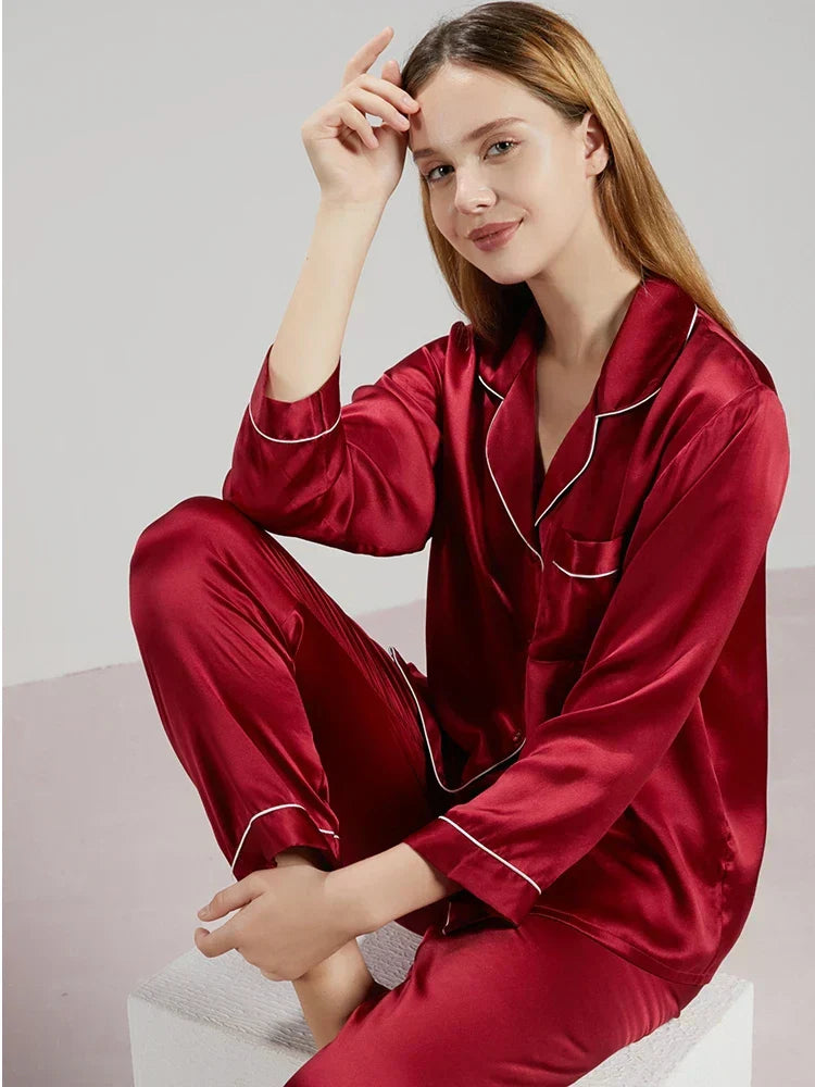 Celeste Silk Ladies Pyjama - Luxury & Comfort