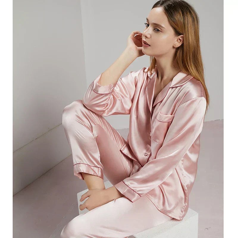 Celeste Silk Ladies Pyjama - Luxury & Comfort