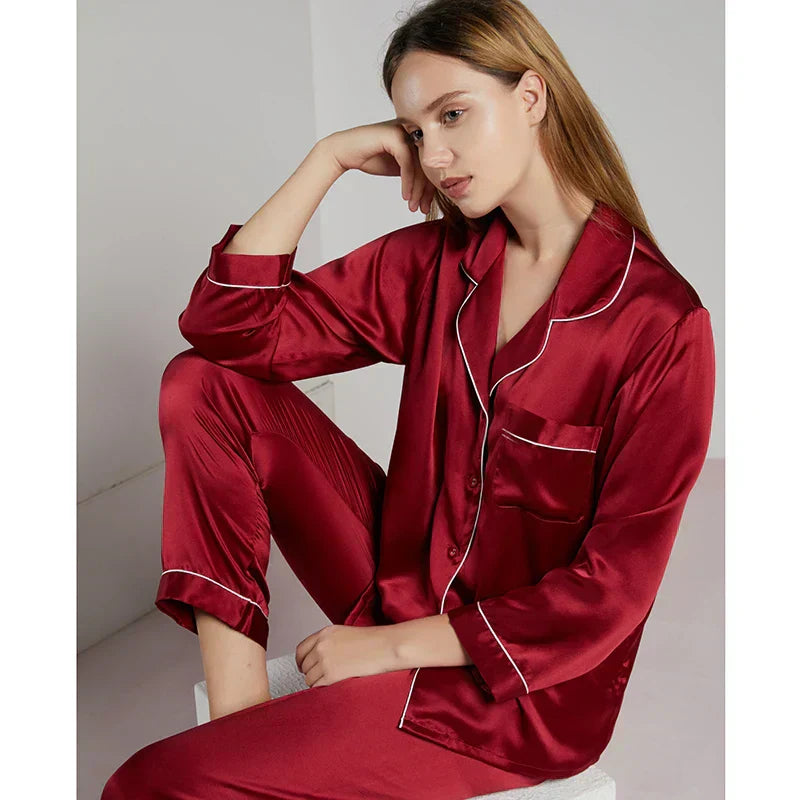 Celeste Silk Ladies Pyjama - Luxury & Comfort
