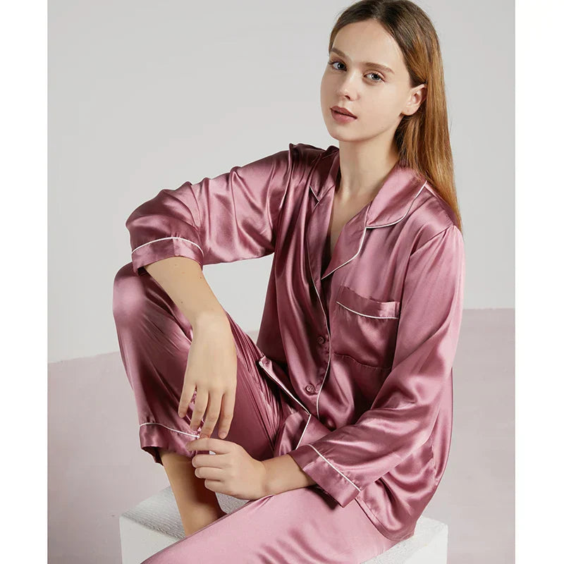 Celeste Silk Ladies Pyjama - Luxury & Comfort