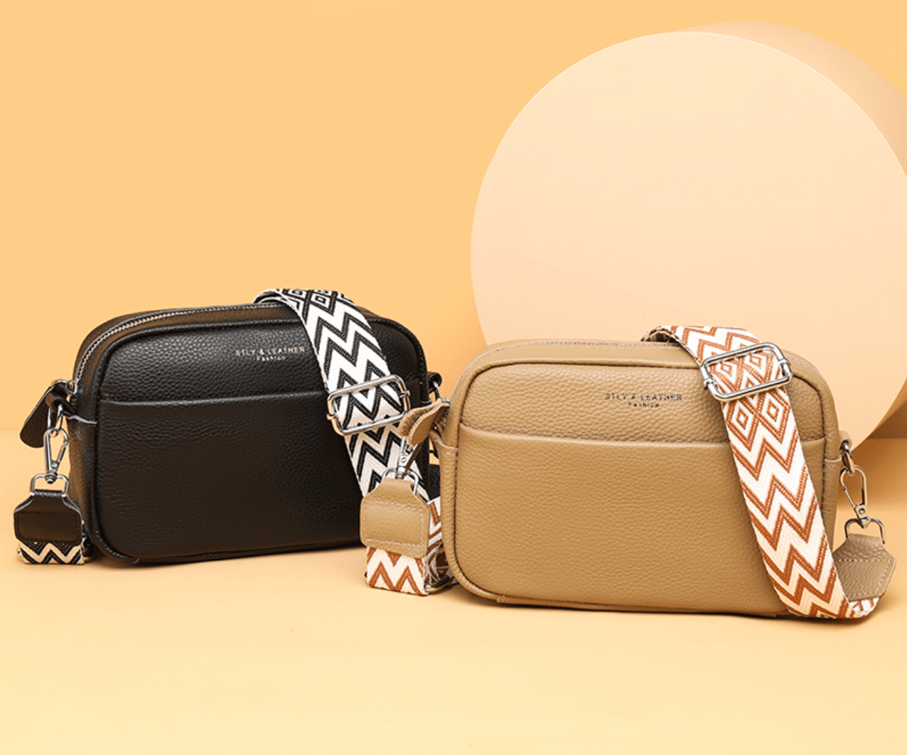 Carlota Leather Crossbody Bag | Stylish and Functional - Ladies