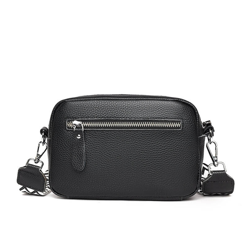 Elegant Vegan Leather Shoulder Bag - Compact and Stylish