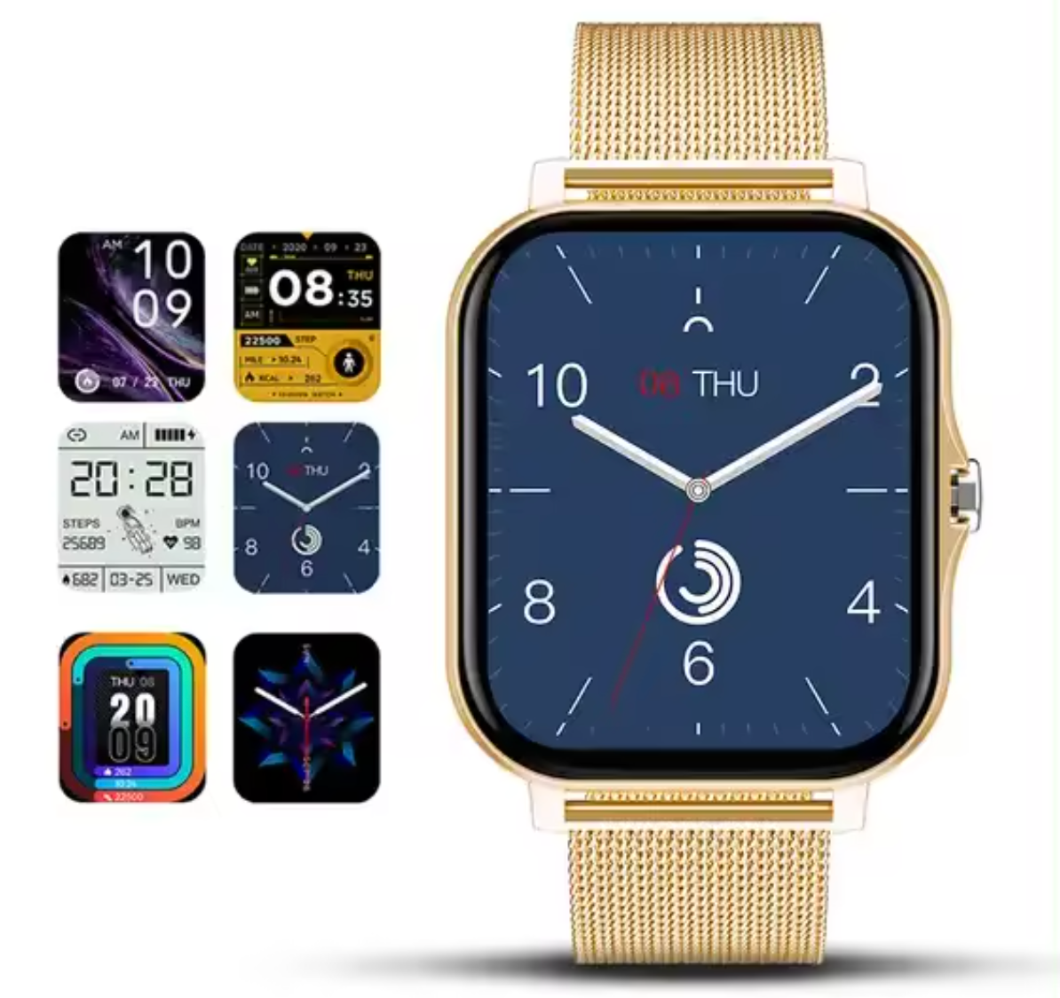 Elegant Ladies Smartwatch - Health & Activity Tracker