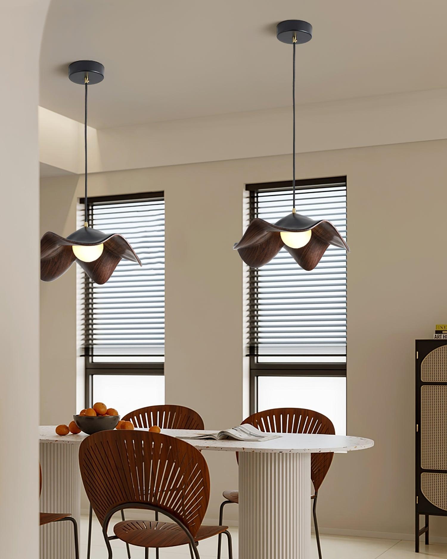 ElementBois Pendant Lamp - Lotus Design