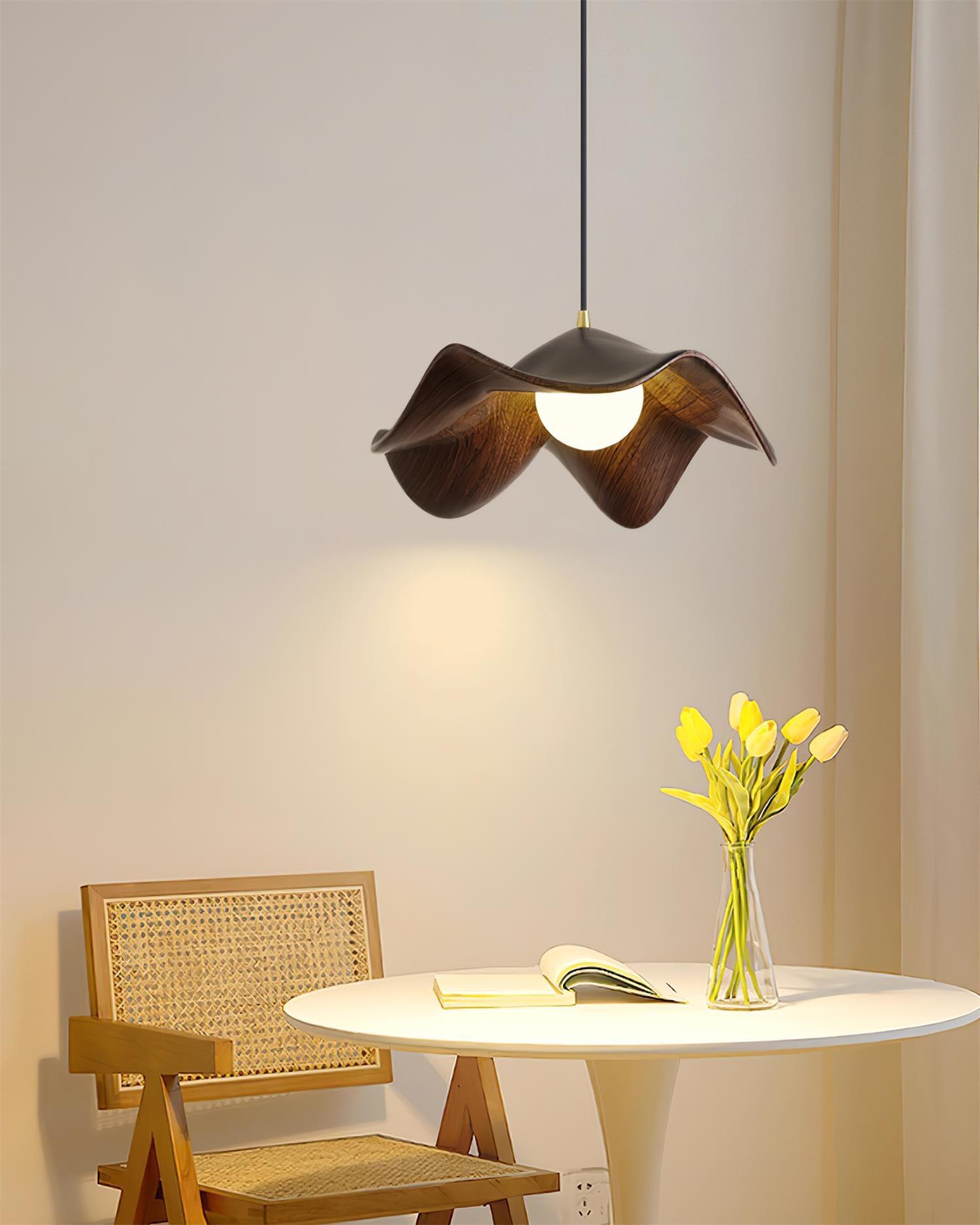 ElementBois Pendant Lamp - Lotus Design