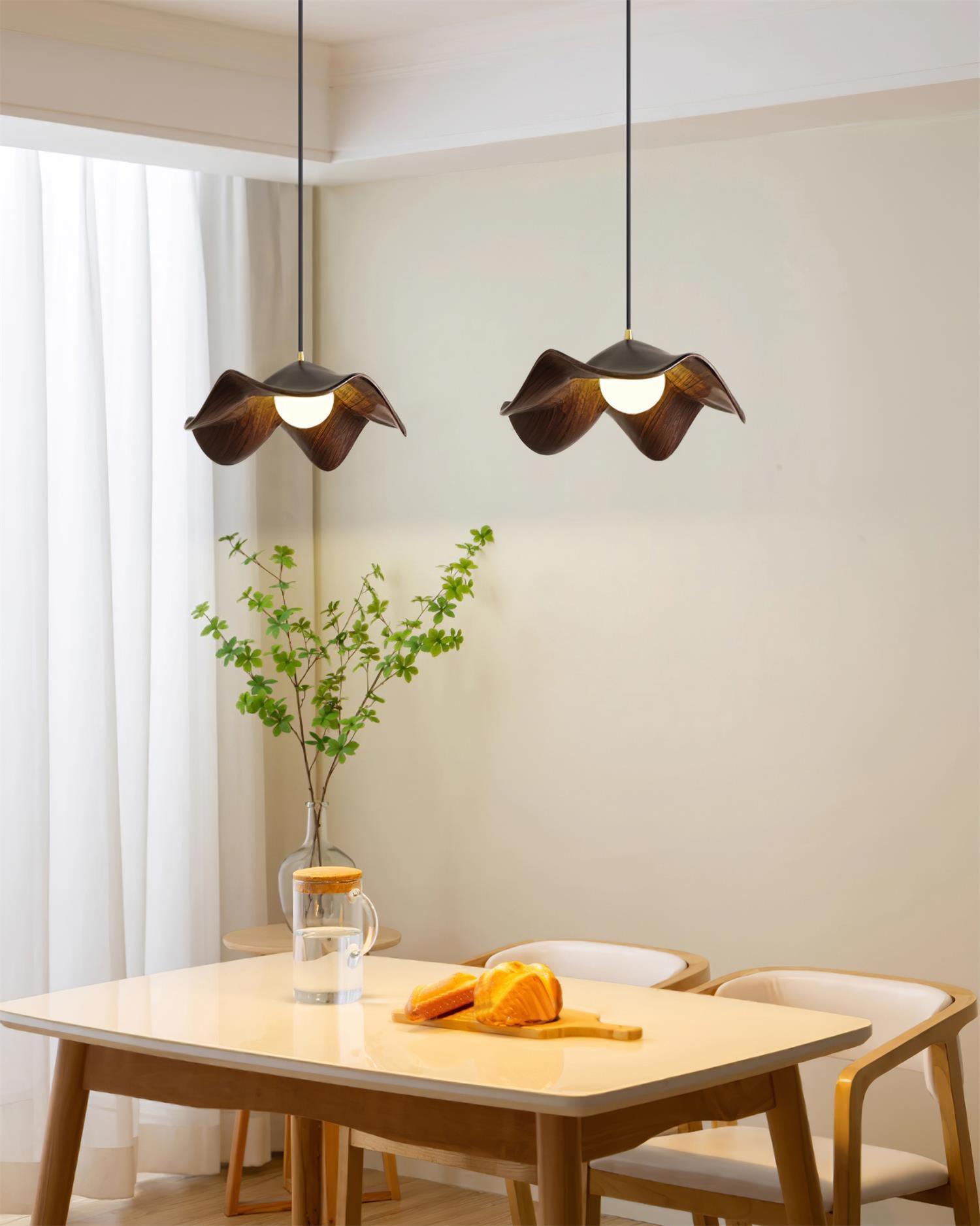 ElementBois Pendant Lamp - Lotus Design