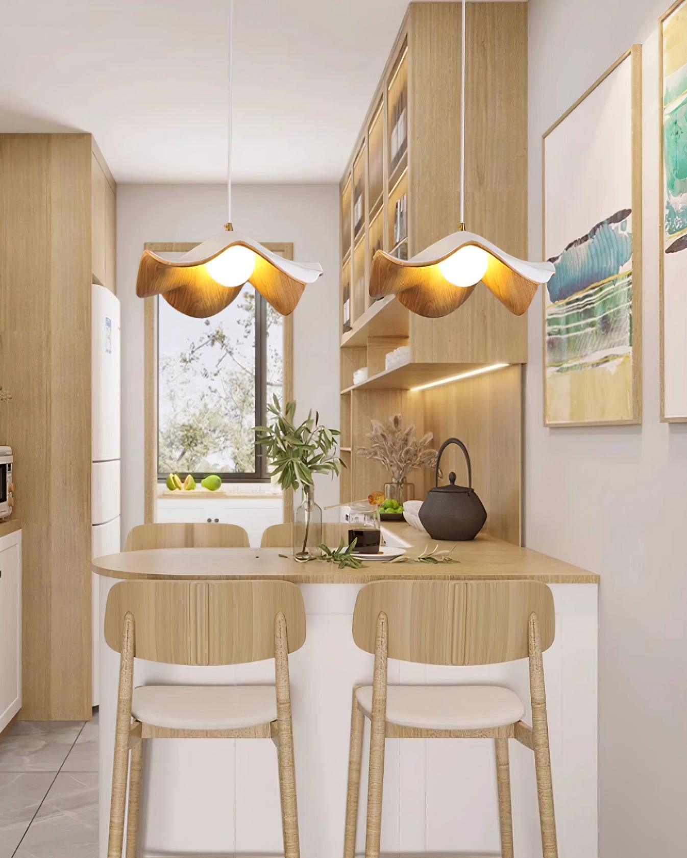 ElementBois Pendant Lamp - Lotus Design