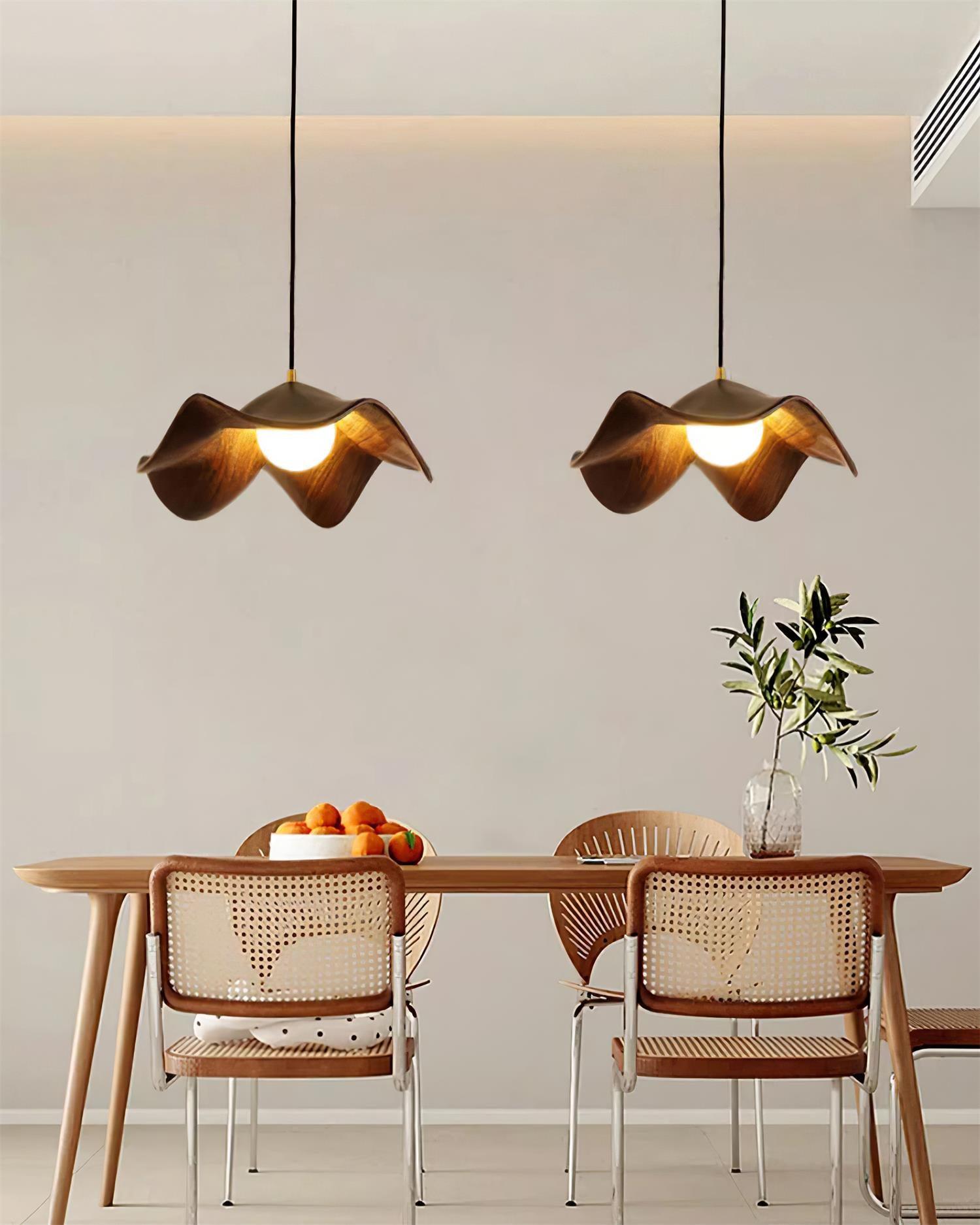 ElementBois Pendant Lamp - Lotus Design