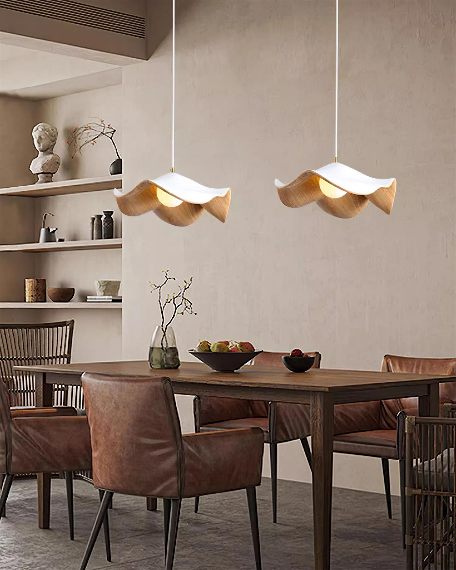 ElementBois Pendant Lamp - Lotus Design