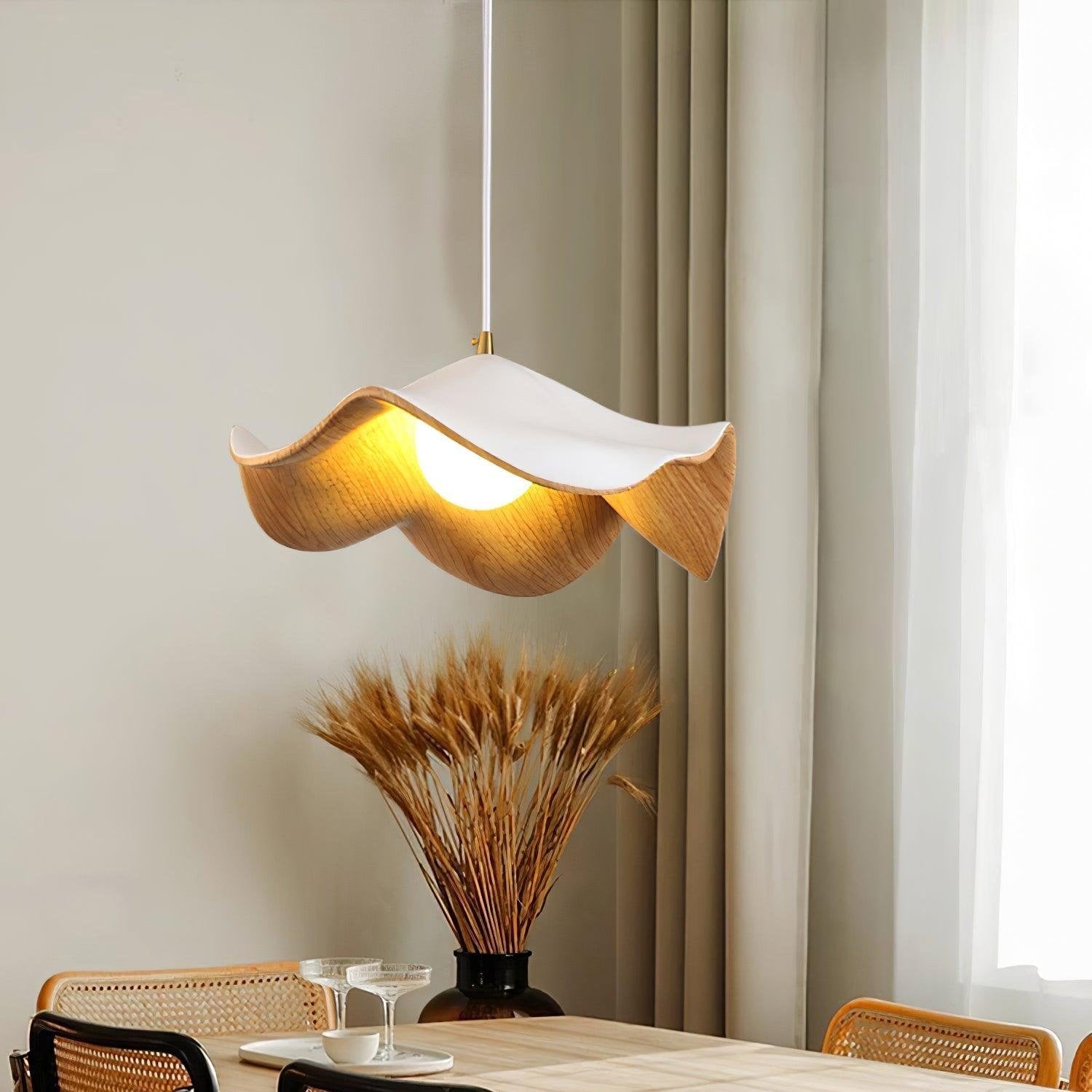 ElementBois Pendant Lamp - Lotus Design