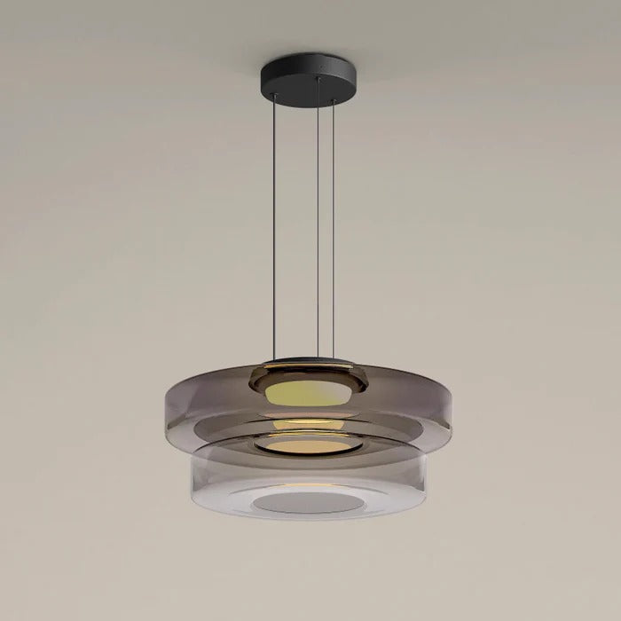 Glass Pendant Lamp Bauhaus Style - Adjustable