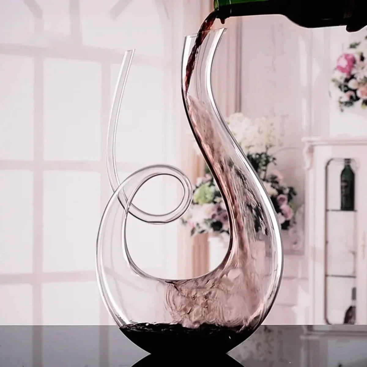 Wine Decanter CrystalElegance | Handmade Lead-Free Design