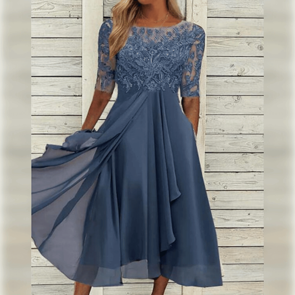 Kalina Midi Dress - Elegant & Flattering Summer Fashion