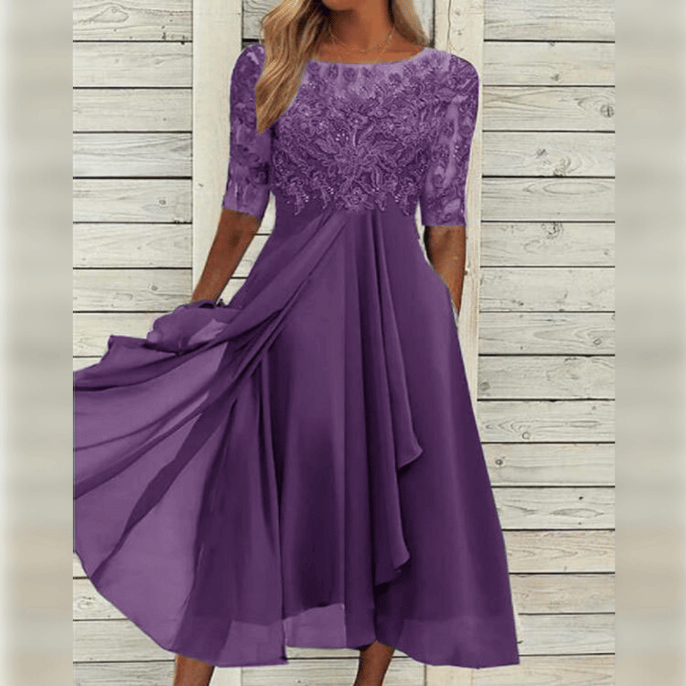 Kalina Midi Dress - Elegant & Flattering Summer Fashion