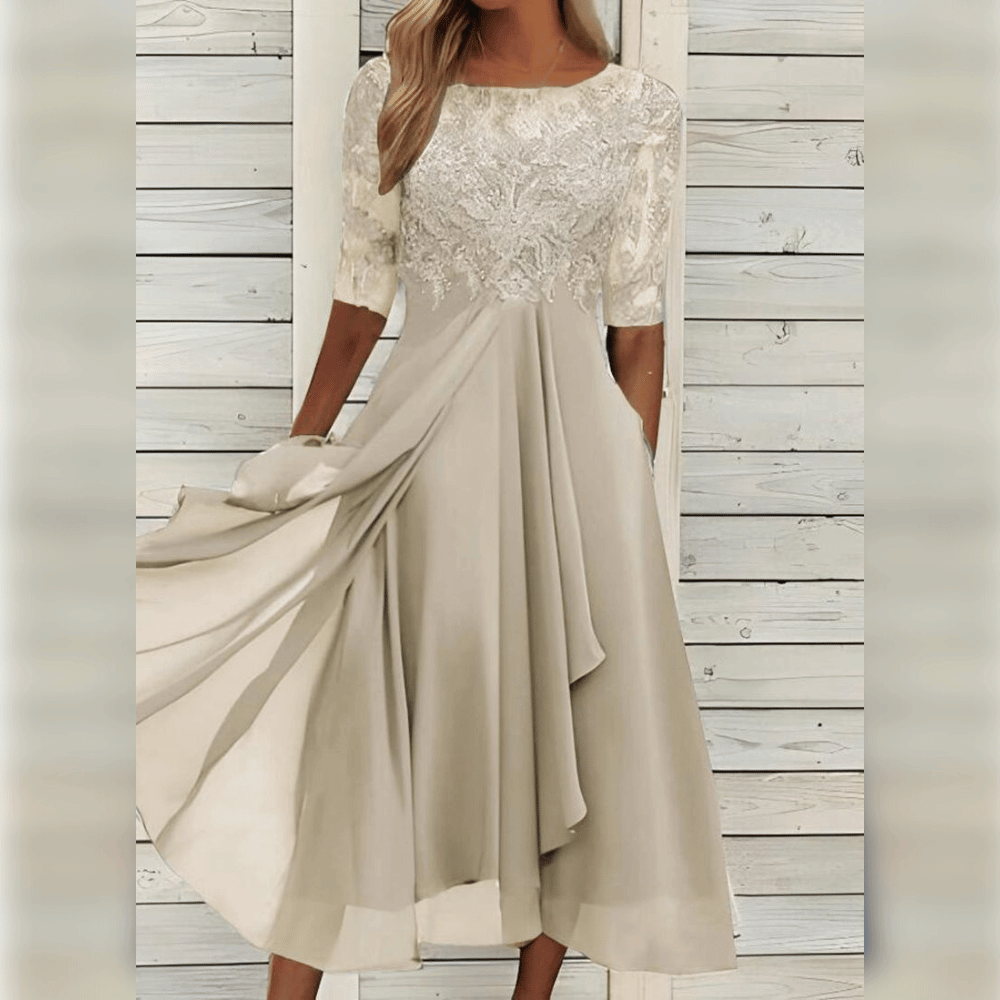 Kalina Midi Dress - Elegant & Flattering Summer Fashion