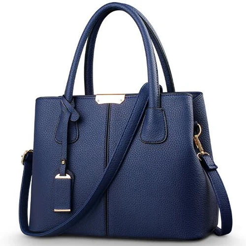 Elegant Leather Shoulder Bag for Women - Stylish & Spacious