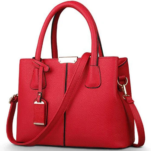 Elegant Leather Shoulder Bag for Women - Stylish & Spacious