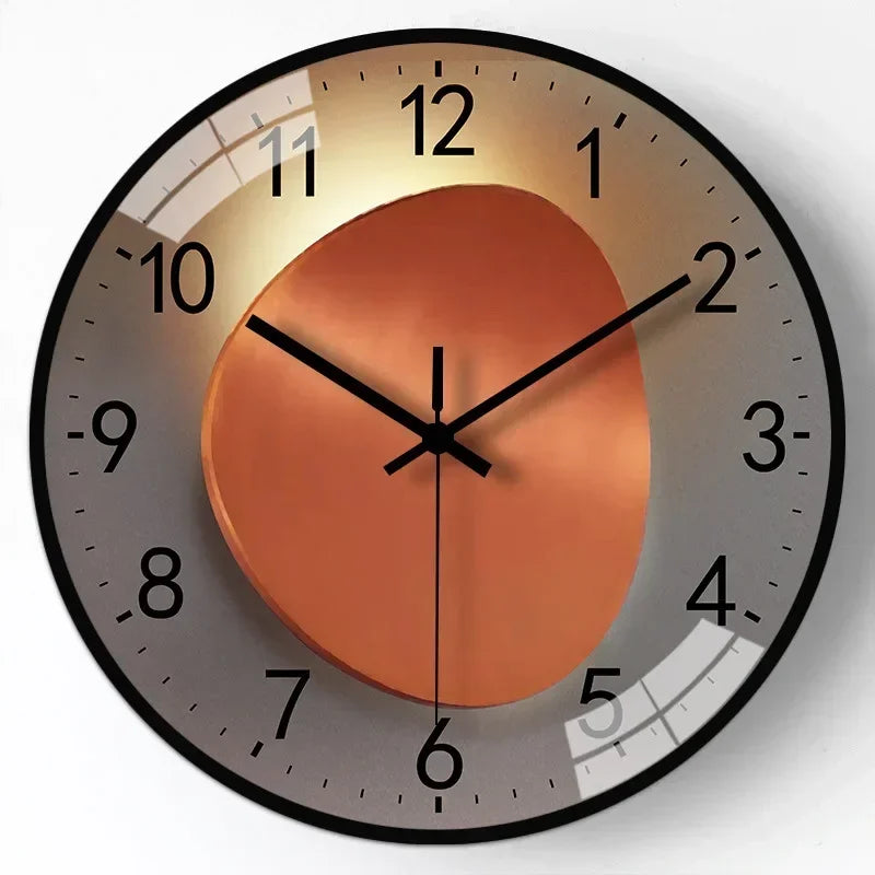 NovaTime Decorative Wall Clock - Quiet