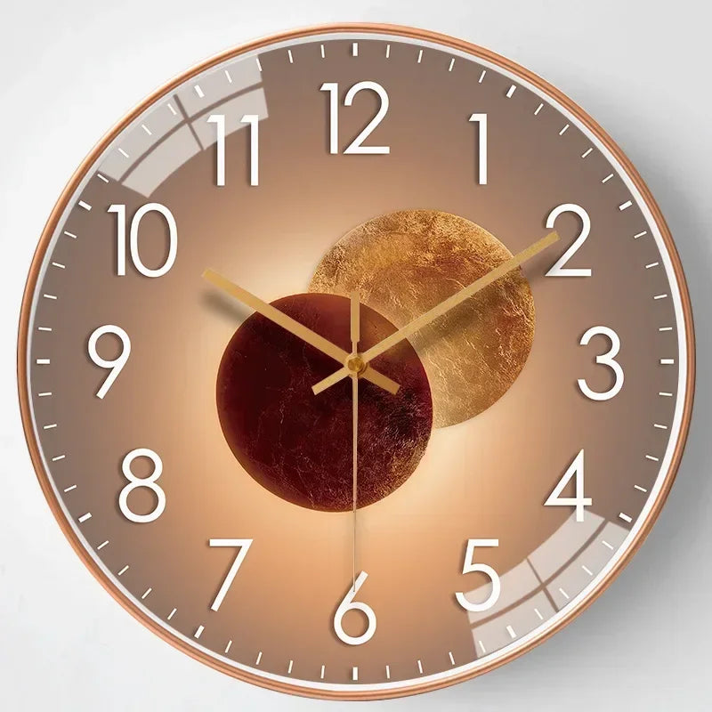 NovaTime Decorative Wall Clock - Quiet