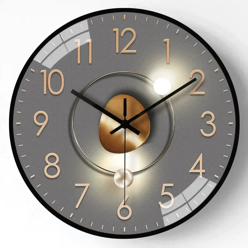 NovaTime Decorative Wall Clock - Quiet