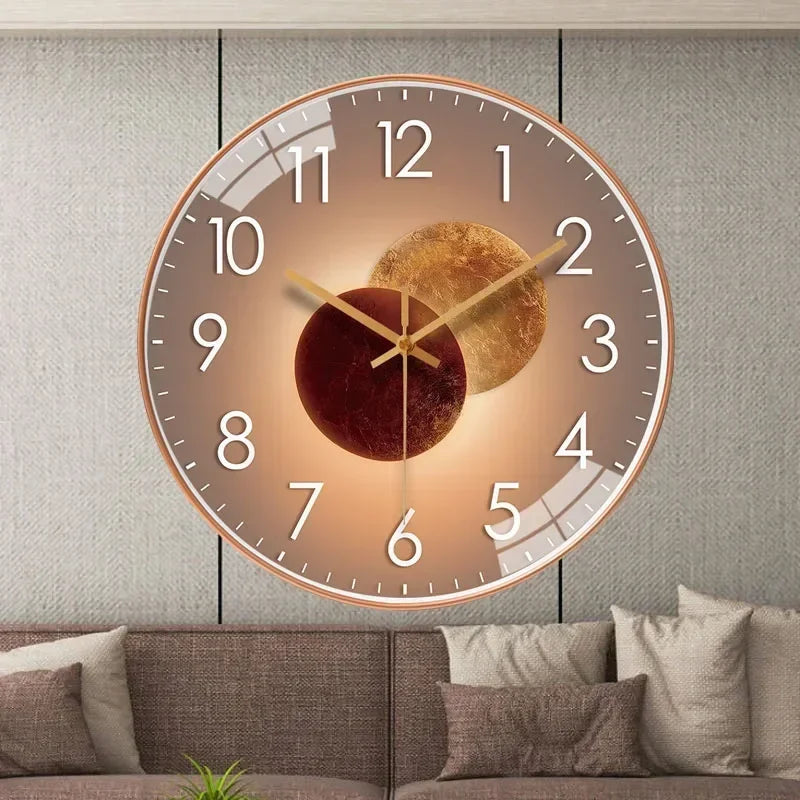 NovaTime Decorative Wall Clock - Quiet