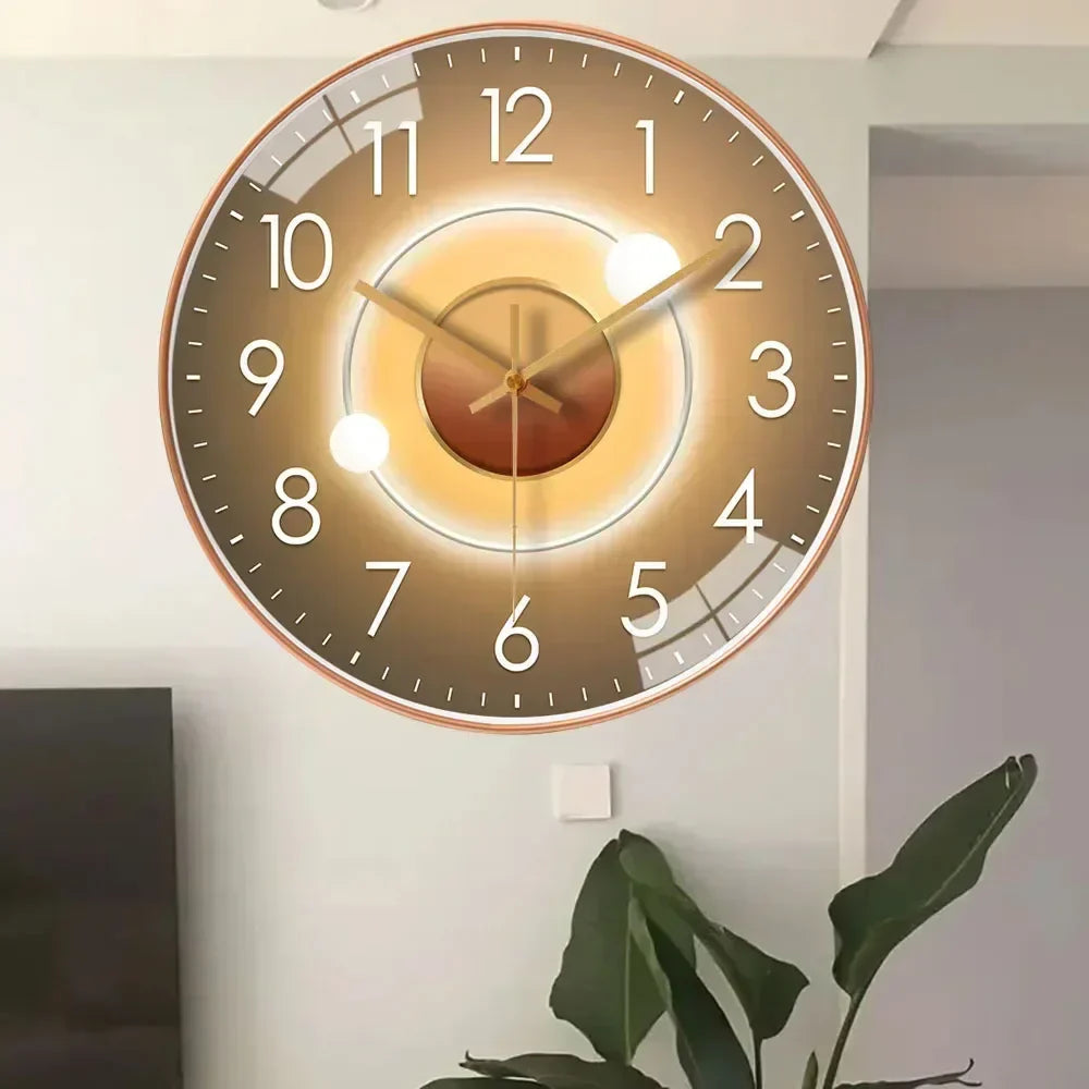 NovaTime Decorative Wall Clock - Quiet
