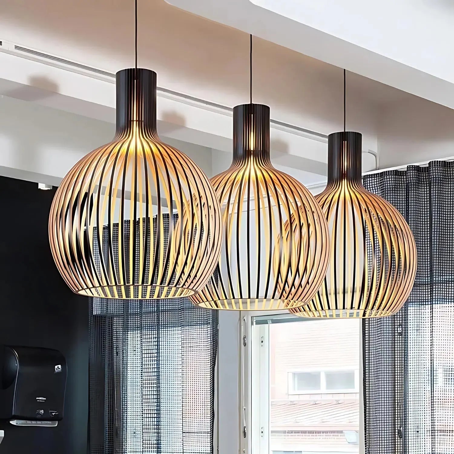 Elegant Danish Pendant Light - Scandinavian Design - Adjustable