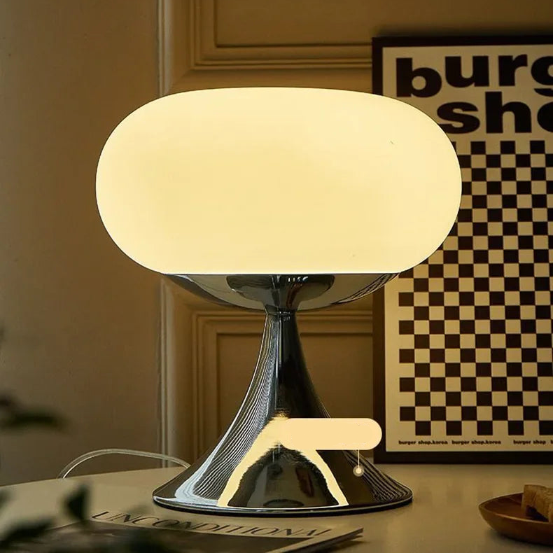 Lumière Table Lamp - Vintage Glass Bauhaus Style | Ambient Lighting