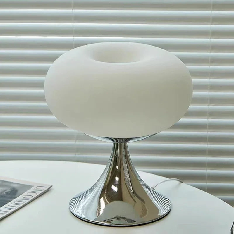 Lumière Table Lamp - Vintage Glass Bauhaus Style | Ambient Lighting