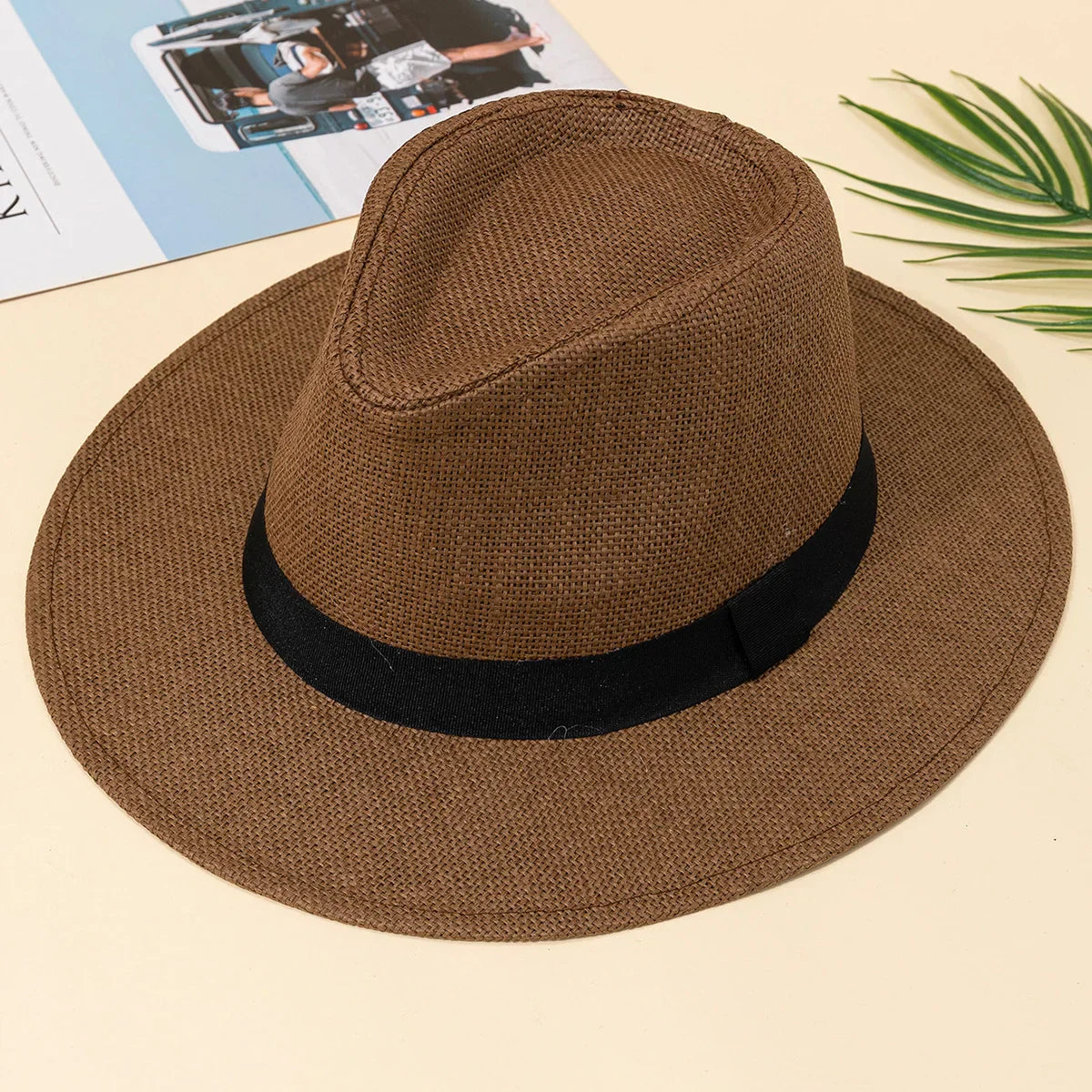 Straw Hat | Elegant Summer Hat for Protection