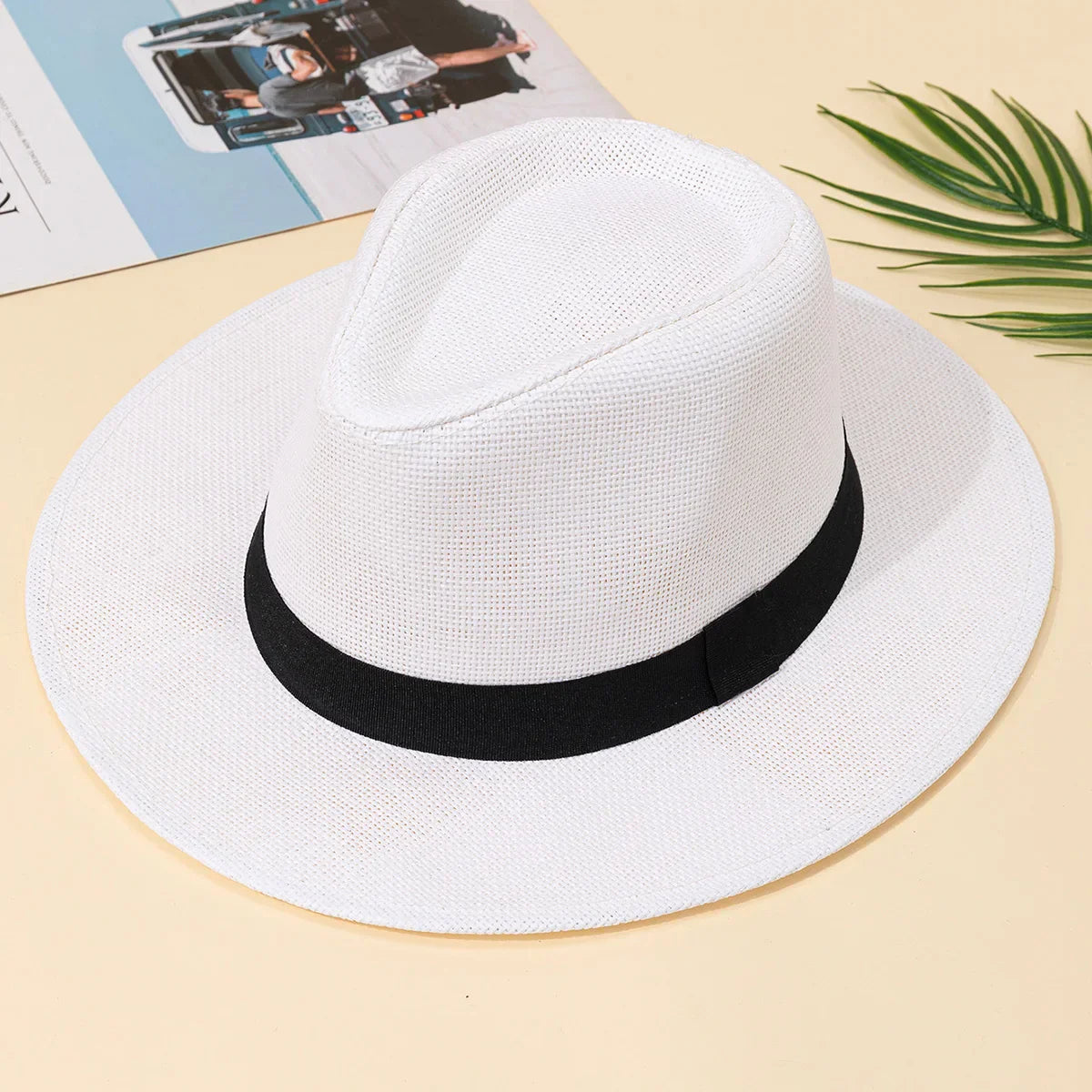 Straw Hat | Elegant Summer Hat for Protection