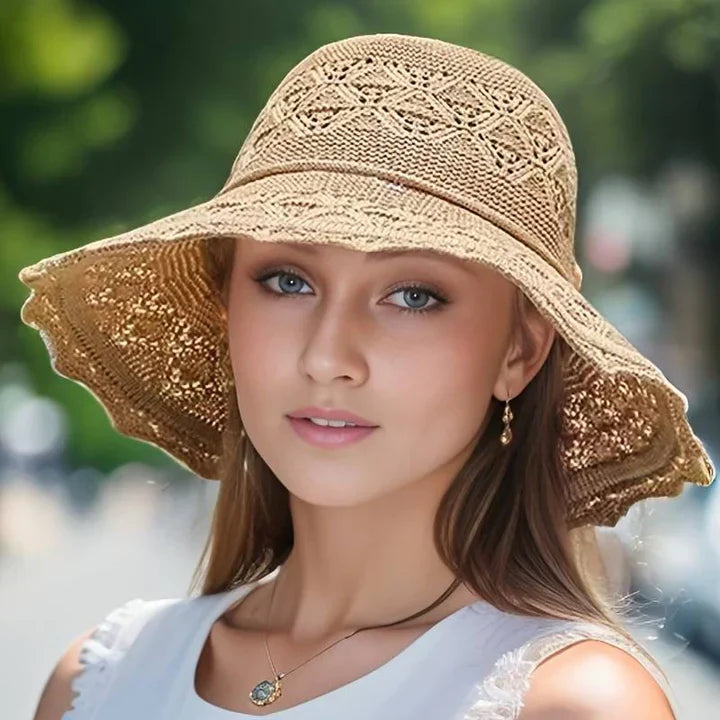 Elegant Sun Hat - Wide Brim | Odessa Summer Hat