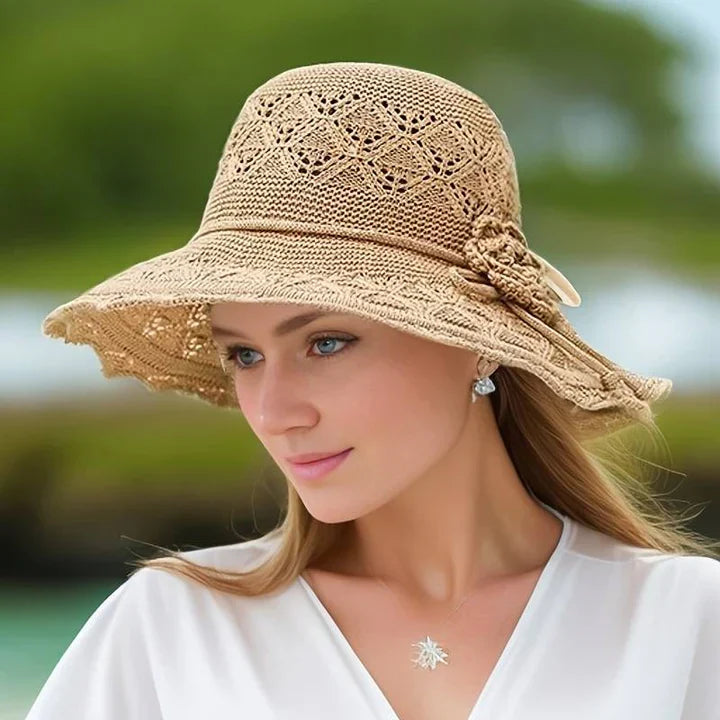 Elegant Sun Hat - Wide Brim | Odessa Summer Hat
