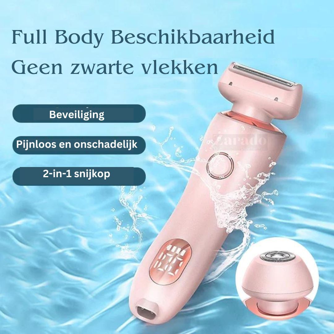 Electric Shaver for Women | 2-in-1 Trimmer
