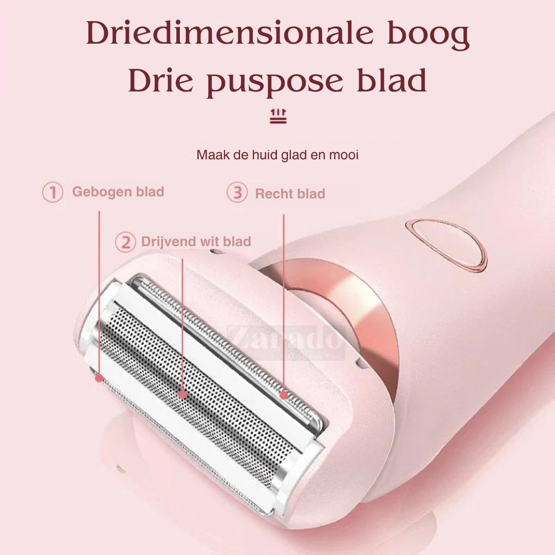 Electric Shaver for Women | 2-in-1 Trimmer