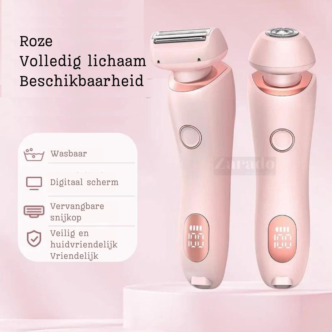 Electric Shaver for Women | 2-in-1 Trimmer