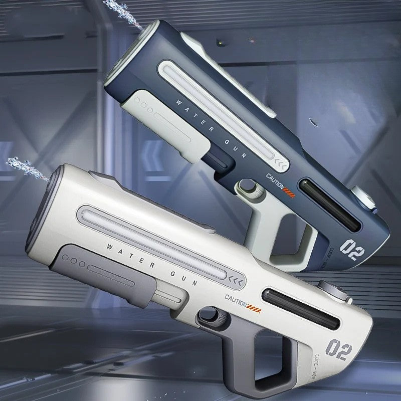 Powerful Water Gun with LED - White or Grey